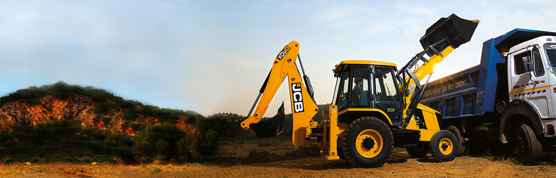Earthmoving windscreens - slider header